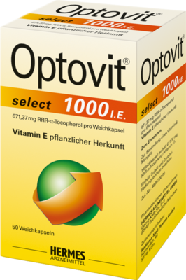 HERMES Arzneimittel GmbH OPTOVIT select 1.000 I.E. Kapseln 50 St 03646659