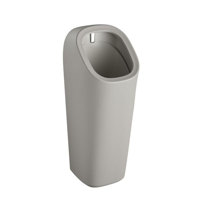 Vitra Plural Urinal 7809B020-5331 33,5x38x90,5cm, bodenstehend, Netz 230 V, taupe matt