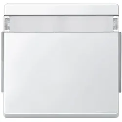 Merten 343919 Wippe mit Schriftfeld, polarweiß, AQUADESIGN