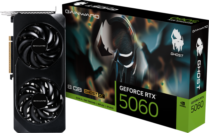 Gainward GeForce RTX 5060 Ghost OC, 8192 MB GDDR7
