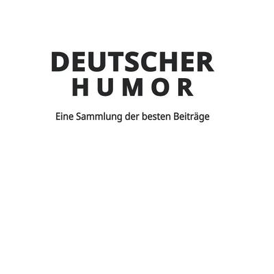 Deutscher Humor, Taschenbuch von Noah Sow, BoD – Books on Demand, 978-3-7386-1973-7