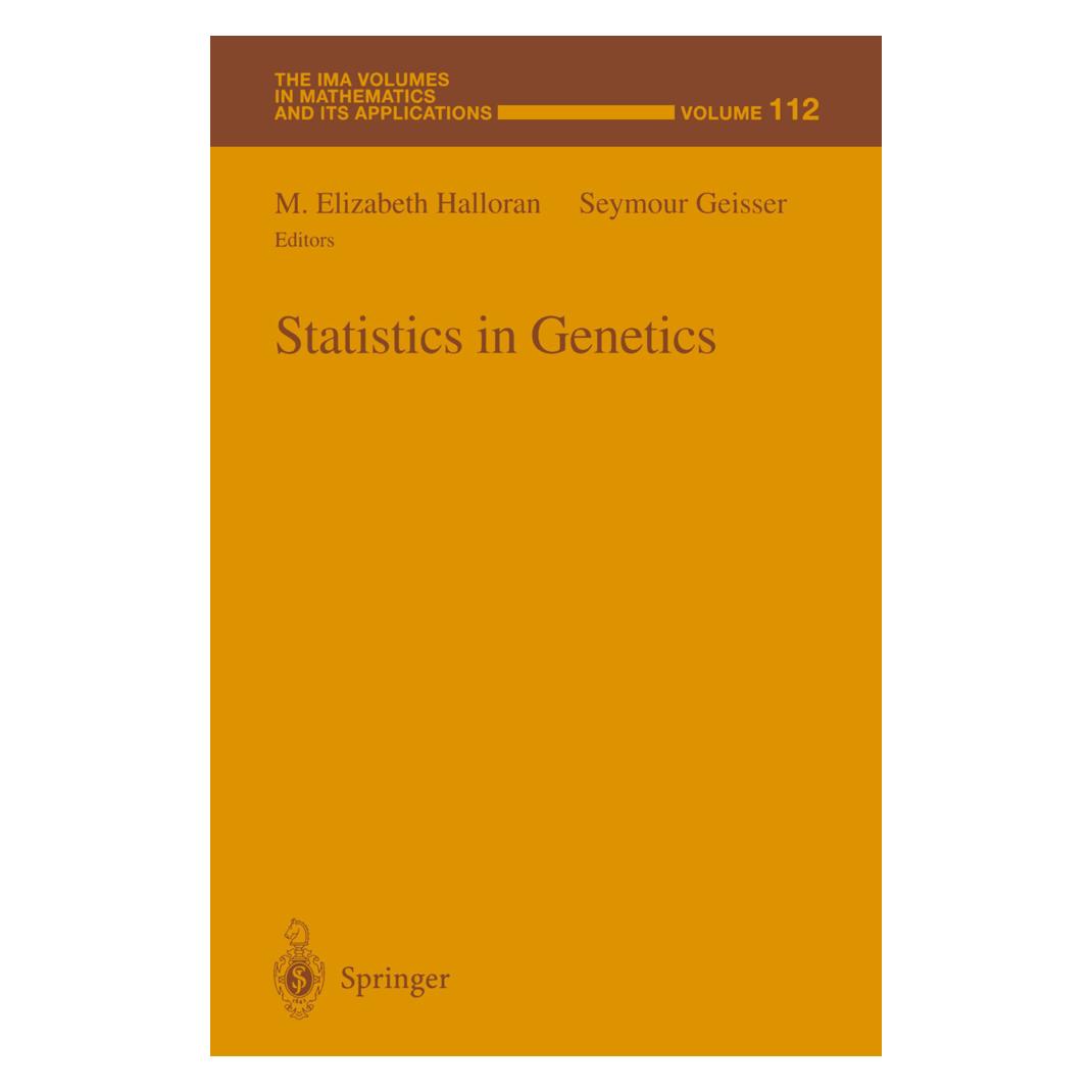 Springer Statistics in Genetics (Englisch, Softcover, M. Elizabeth Halloran, Seymour Geisser) (55381964)