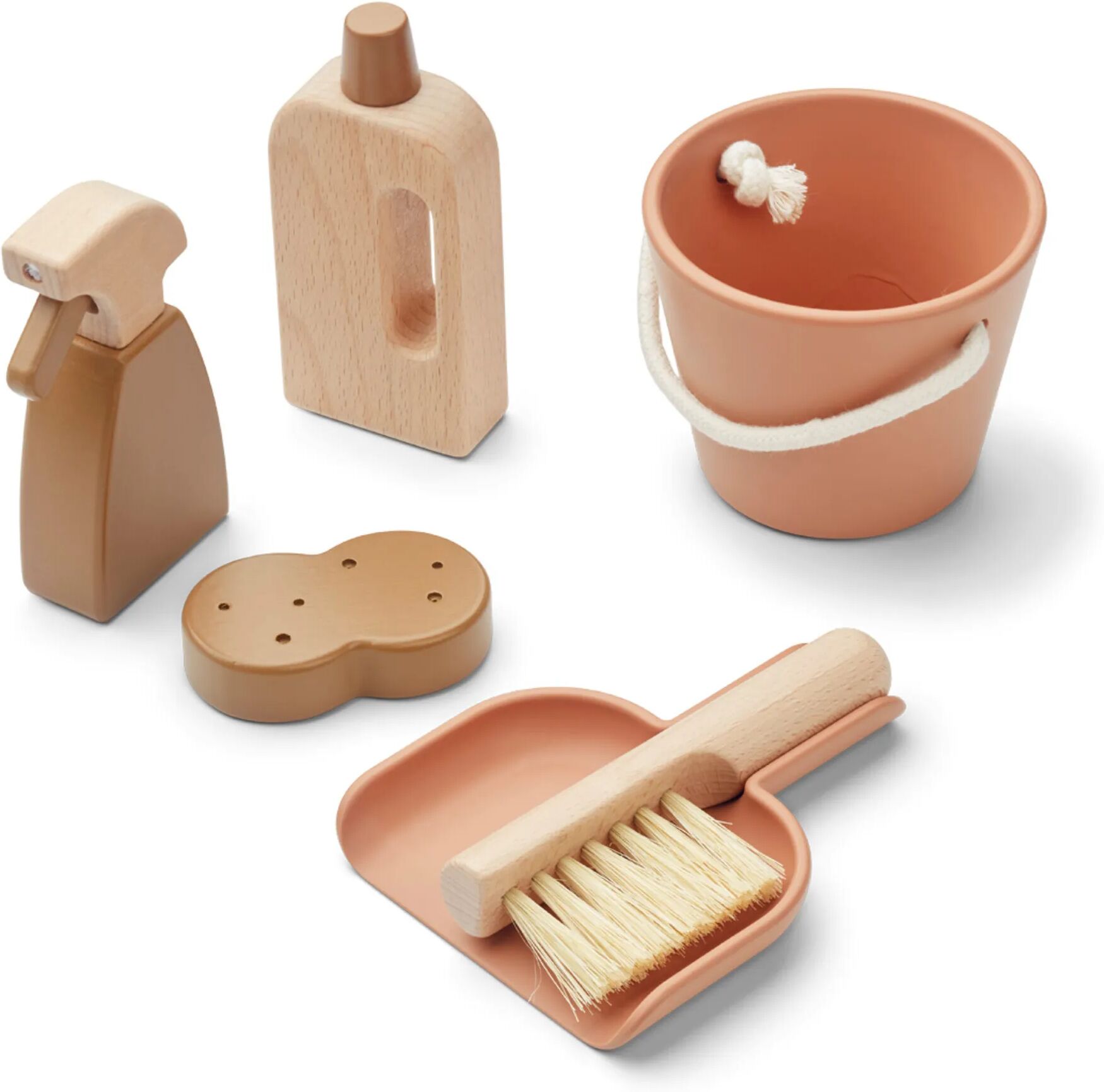 Liewood Set de ménage Kimbie en bois Rose taille unique