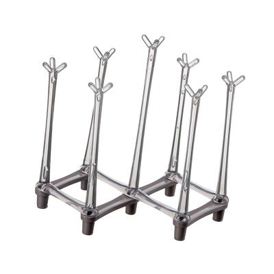 Adjustable Spacing Bottle Drainer, Water Bottle Dryer, Cup Holder gray