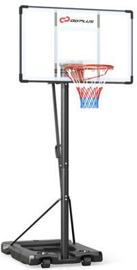 Costway 10 Feet Portable Basketball Hoop Outdoor for Adults