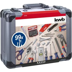 kwb, Werkzeugkoffer, Werkzeugkoffer (99 Teile)