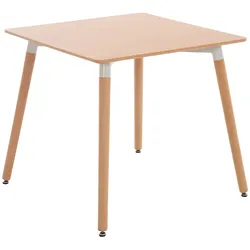 CLP Tisch Viborg 80 Natura   Farbe: natur, Größe: 80 cm