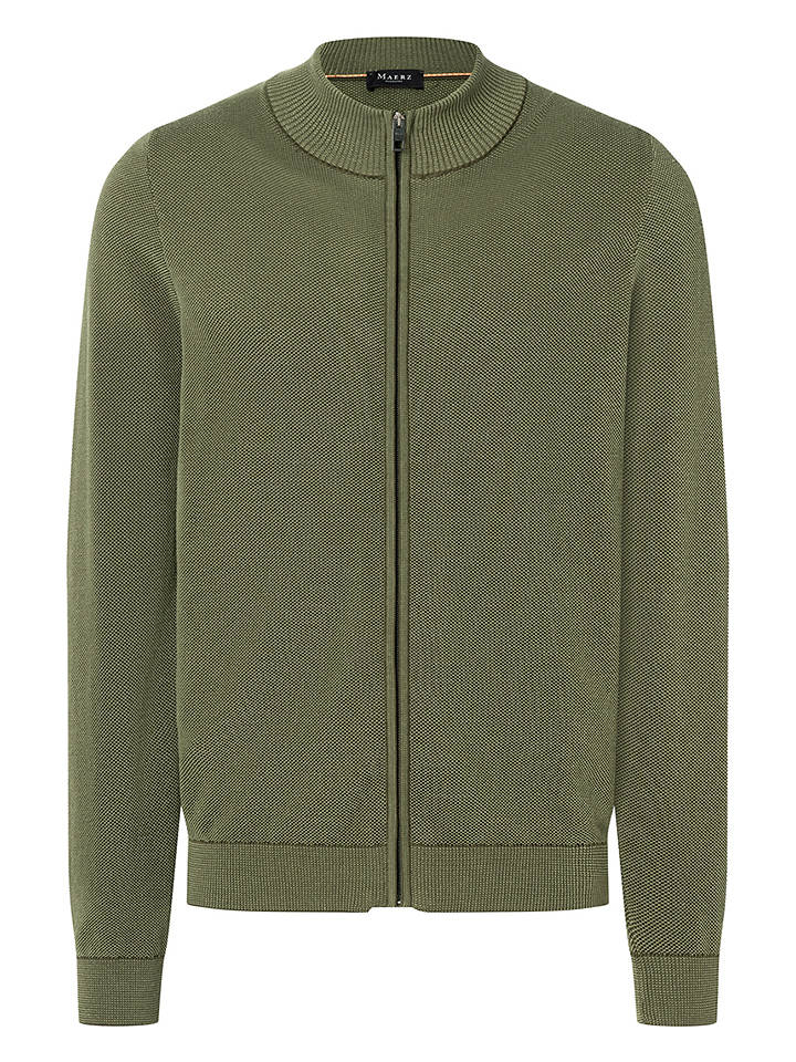 Maerz Muenchen Cardigan in Khaki - 56