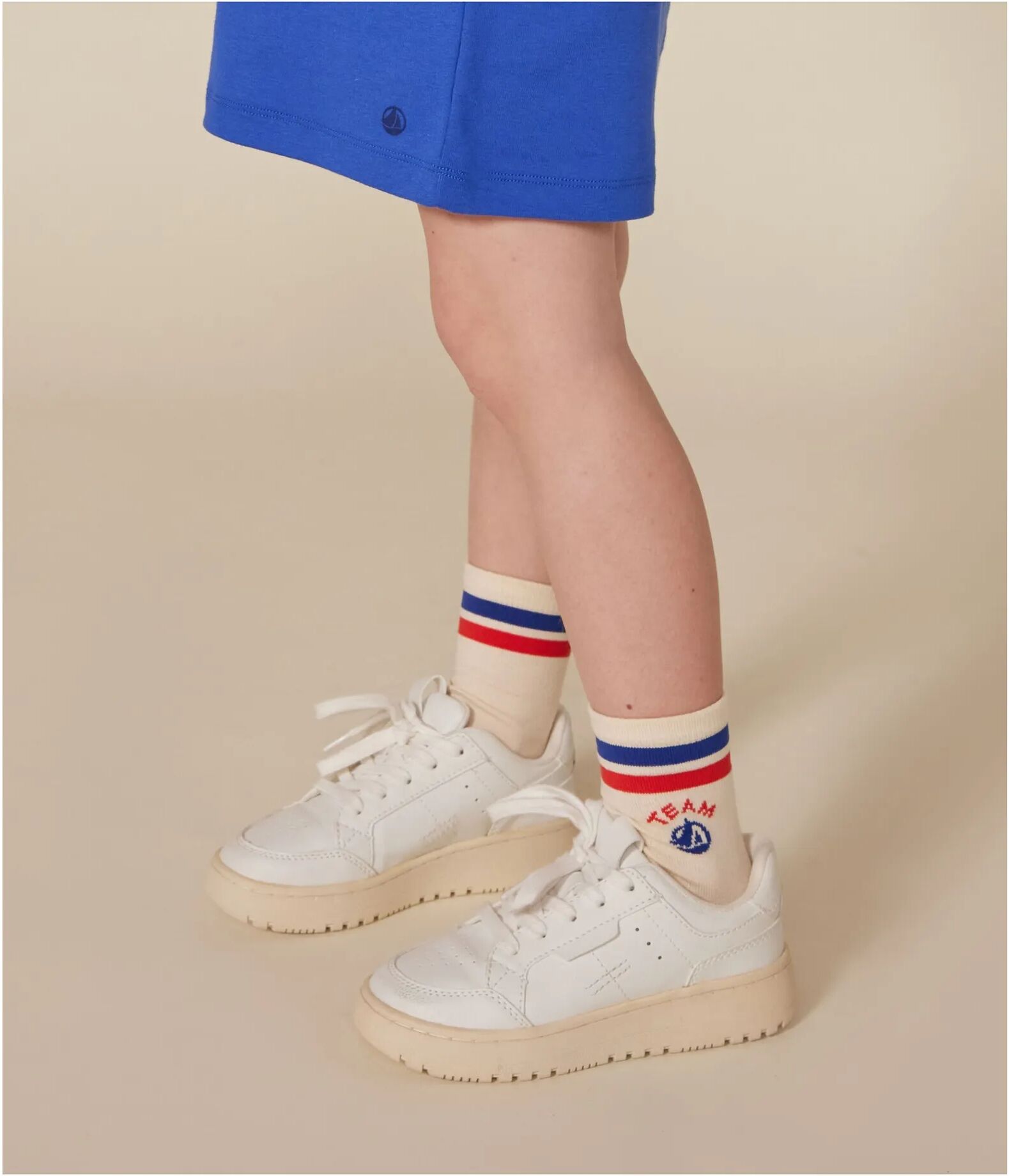 Petit Bateau Lot 2 Chaussettes Team Bleu 23/26
