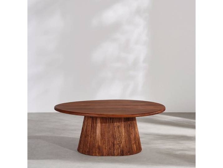 Couchtisch aus massivem Akazienholz L103