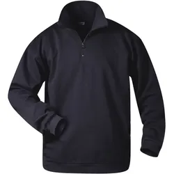 Sweatshirt mit Troyer-Kragen "GERD"marine - XXL - Blau