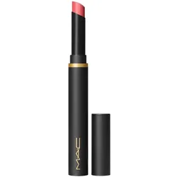 MAC Cosmetics, Lippenstift + Lipgloss, Powder Kiss Velv Blurring Slim St Sheer Outr. (898 Empörung)