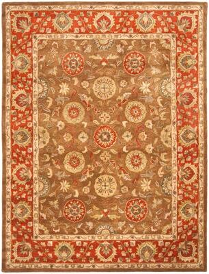 SAFAVIEH Handmade Heritage Tess Traditional Oriental Wool Rug