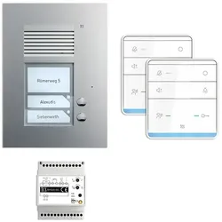 TCS Tür Control Paketlösung 2 Tasten Unterputz, Freispr. PSU2320-0000