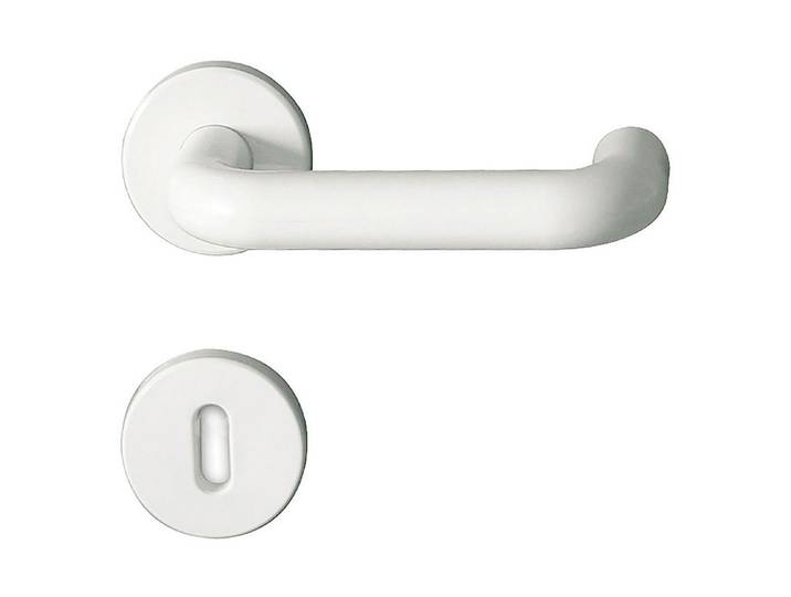 Lienbacher Drückergarnitur Horni Kunststoff Weiss BB PZ