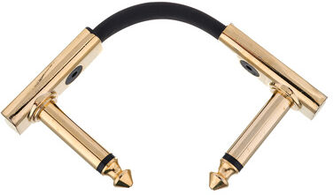 Harley Benton Pro-5 Gold Flat Patch Cable
