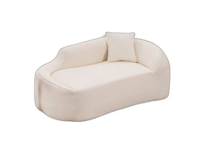 SIKAINI Schlafsofa Schlafsofa aus Chenille in Weiss, 1 Teile