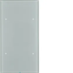 Berker 75142034 Glas-Sensor 2fach Komfort TS Sensor, alu