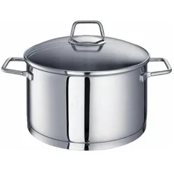 Schulte-Ufer Wega 5.5 L, Pfanne + Kochtopf, Silber