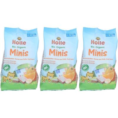 Holle Minis Fruchtriegel Banane-Orange bio x3 3x100 g Riegel