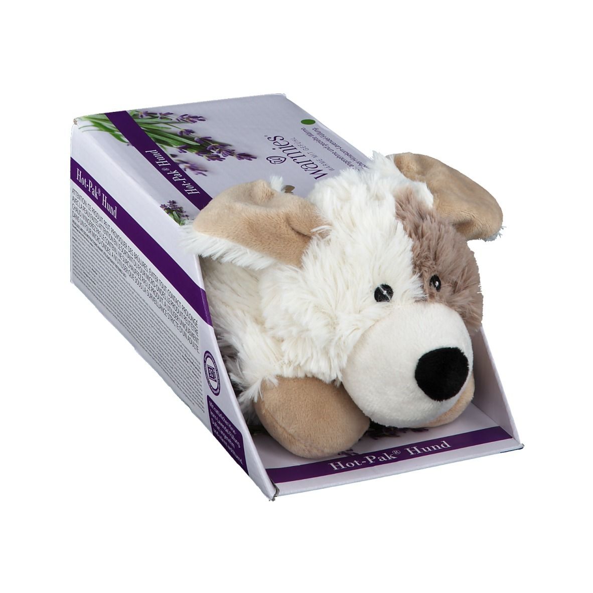 Warmies Hot Pak Hund beige 1 St Wärmekissen