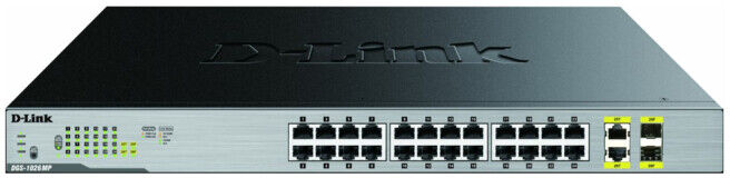 DLink Deutschland Switch Gigabit 26 ports Layer 2 PoE DGS-1026MP ; d_link (DGS-1026MP)