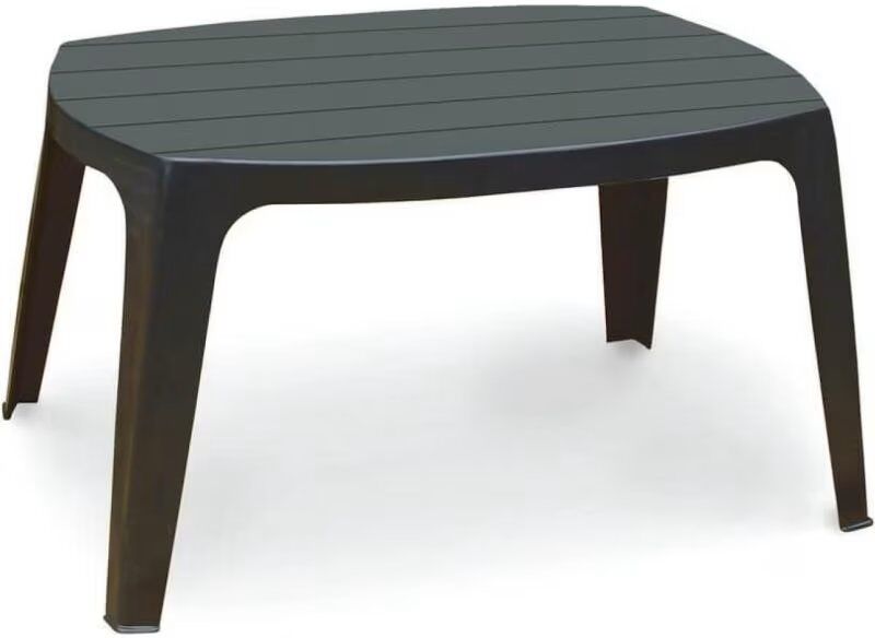 Mesa Auxiliar Fija De Exterior Progarden 1149081 Negro Talla Única Unisex