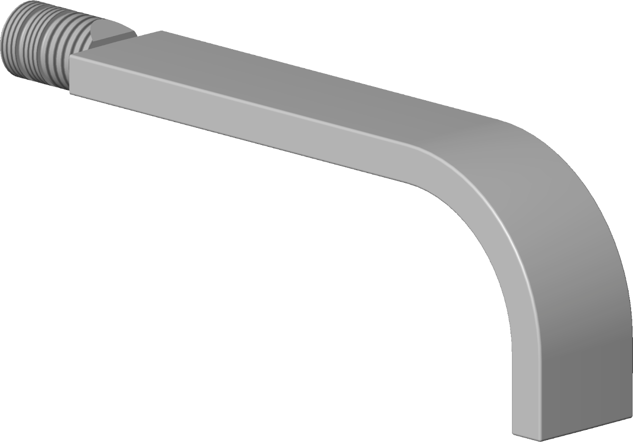 Dornbracht sortie murale EHM-WT MEM 04282215010-06 170 x 35 x 11_platine mat