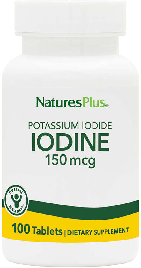 NaturesPlus Iodine 150 Mcg 100 Tablets
