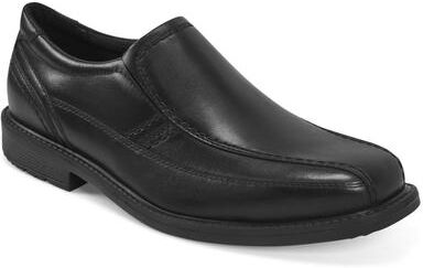 Rockport Style Leader 2 Bike Toe Slip-On (Men's) Dress in Black Leather, Size 16 W