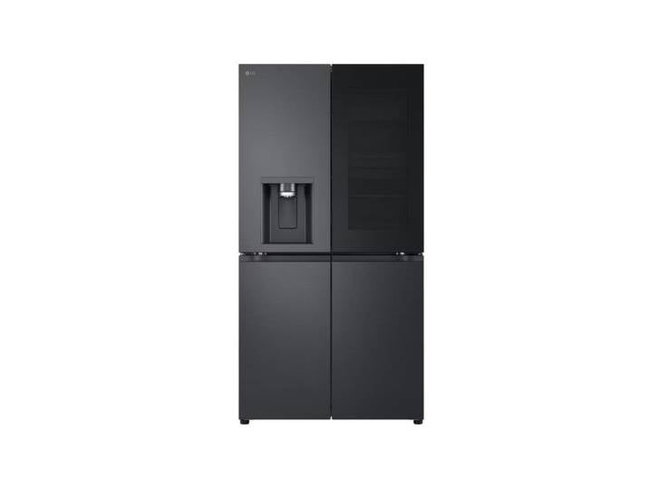 LG Side-by-Side Foodcenter GMG960MMSD , Energieeffizienz: E, schwarz, B:91,4cm H:179,2cm T:72,9cm, Kühlschränke, Side by Side Kühl- und Gefrierteil, Side-by-Side