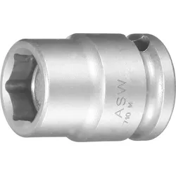 ASW Kraft Steckschlüsseleinsatz 3/8" 13mm magnetisch