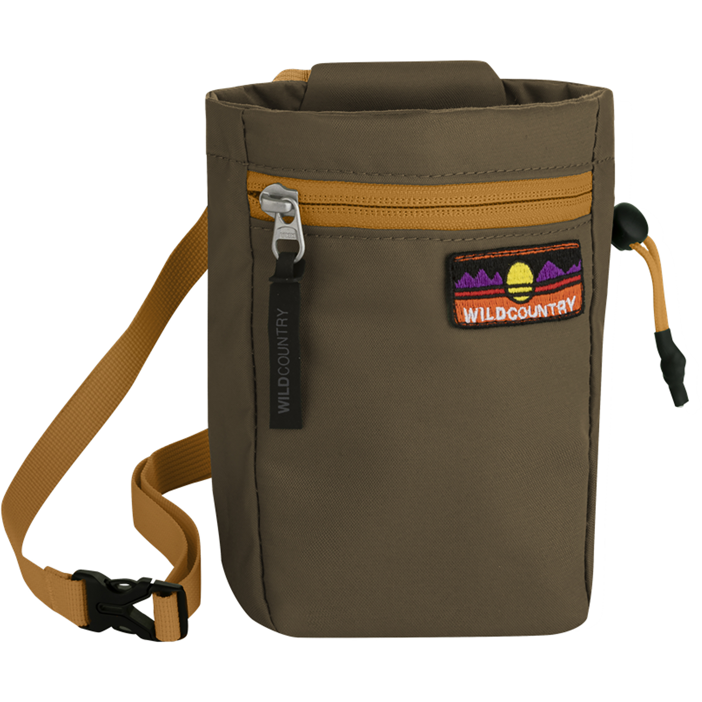 Wild Country Flow Chalkbag Chalkbags braun Größe 0.3L Alpinklettern | Sportklettern