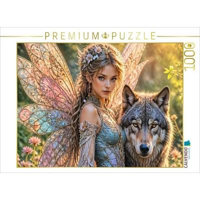 CALVENDO Puzzle Die Mutfee - Die Kraft des Mutes | 1000 Teile Lege-Größe 64x48cm Foto-Puzzle für glückliche Stunden