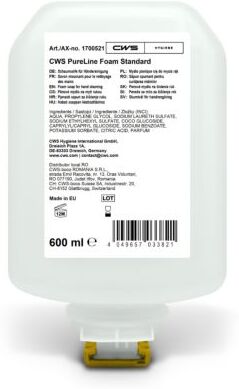 CWS PureLine Foam Standard 1700521 8 Flaschen, 600 ml