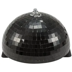EUROLITE Spiegel-Halbkugel 20cm schwarz motorisiert