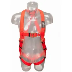 3M PROTECTA Auffanggurt PRO Modakryl-Kevlar - brust- und rückseitige Auffangöse, Hitzeresistent 370°C, Standardverschlüsse, Etikettenschutz mit Klettverschluss, Sturzindikator , S