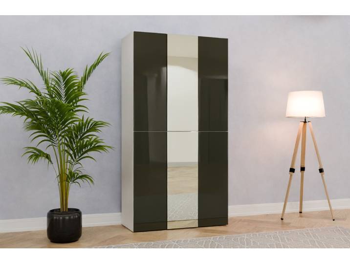 Schuhschrank nach Maß - RAL 6007 Flaschengrün - 190x100x44cm - Individuell konfigurieren