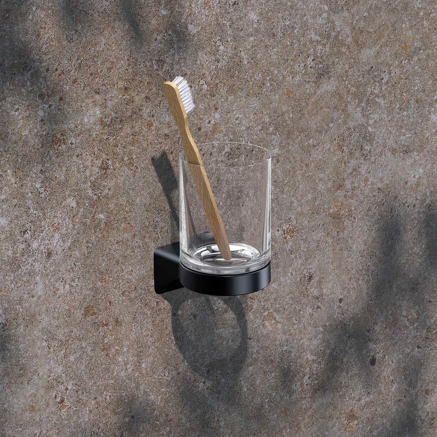 Keuco HERA Glashalter mit Echtkristall-Glas