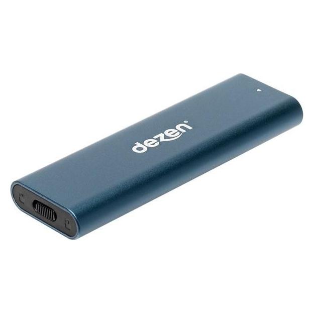 Dezen M.2 Premium NVMe Enclosure USB 3.2 Gen 1 - Bl (M.2) (DZ-PRE-M2N-BLU)
