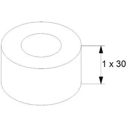 Grundfos, Wasserpumpe, Ausgleichsstücksatz für Flanschpumpen, PN 6 A 40-30