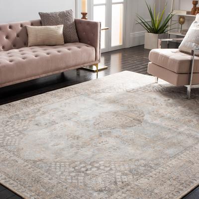 SAFAVIEH Handmade Restoration Vintage Anelia Wool & Viscose Wool Rug