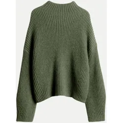 Rippstrickpullover Talissa Grün 40