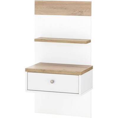 Nachtkonsole OTTO HOME "WESTMINSTER", weiß (pinie weiß dekor), B:50cm H:94cm T:35cm, Sideboards, Nachtkonsole, mit 1 Schublade, exclusiv by Otto