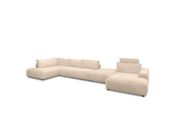 Musterring Lucia Wohnlandschaft Cord mit Zwischenhocker - Cord n