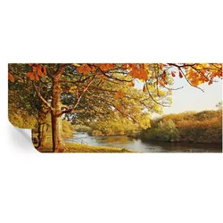 FOTOTAPETE 250x104 cm - Küstenherbst