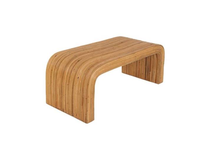 sweeek - Banc bout de lit éxotique rotin naturel BAYA