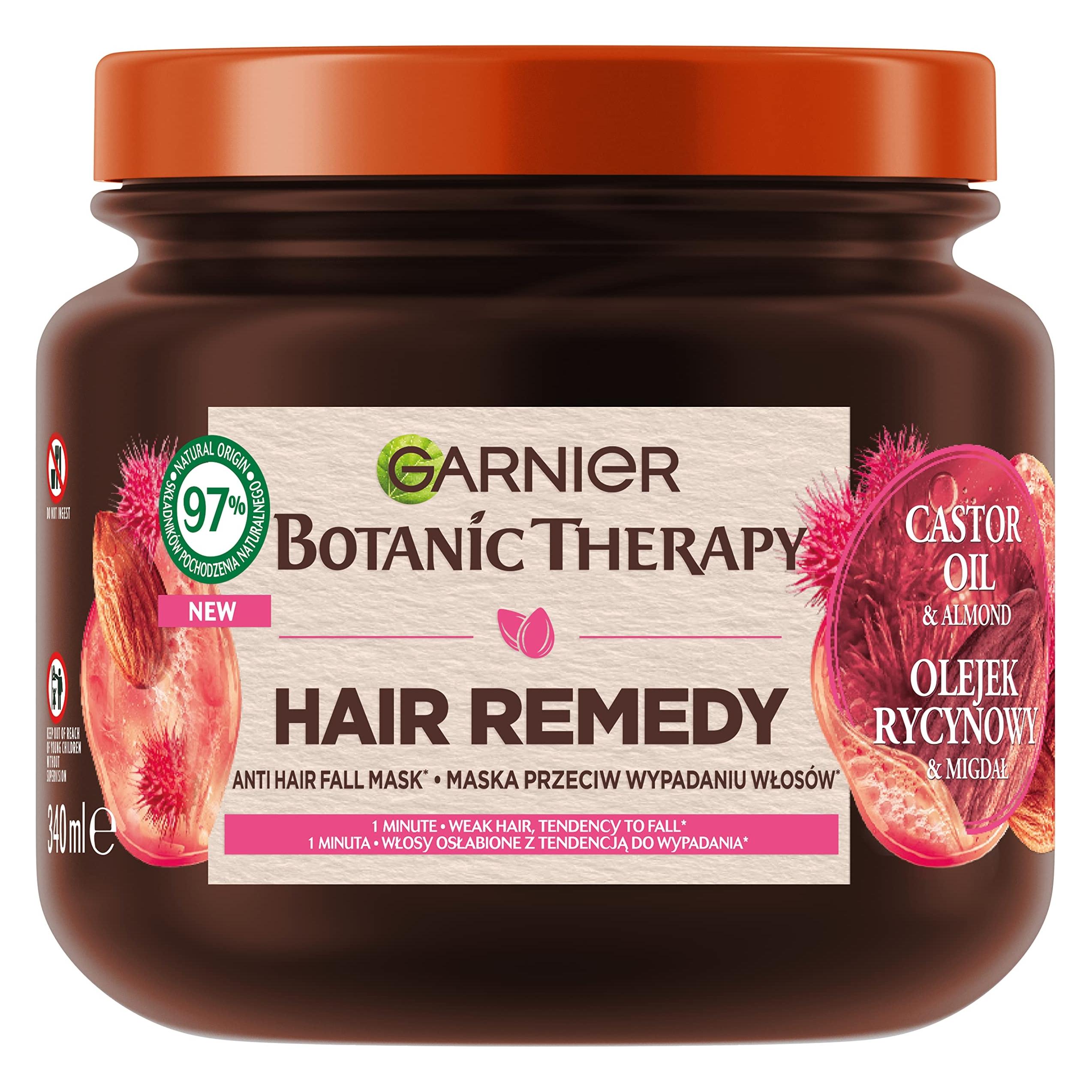 Garnier GAR BOTANIC TH Maska 340ml Olejek rycynowy (340 ml) (35785396)