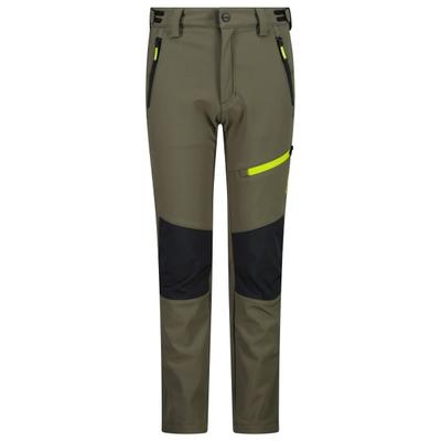 CMP - Kid's Long Softshell Pant - Softshellhose Gr 104 oliv