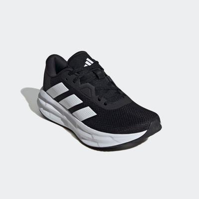 Laufschuh ADIDAS PERFORMANCE "GALAXY 7", Damen, Gr. 42, schwarz-weiß (core schwarz, ftwr weiß, carbon), Synthetik, Textil, Schuhe Laufschuh, für mehr Dämpfung